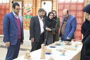 نمایشگاه اولین مهرواره دست سازه های سفالی دایر شد